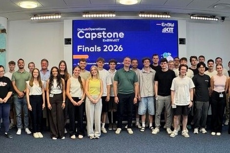 Designing Interactive Systems Capstone Finals: Students Present Results at EnBW for Sales & Service in the Agentic Era 